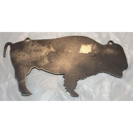 Make It Ring Targets AR500 Buffalo Bison Silhouette Steel Target Gong 24" X 12" X 1/2"