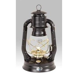 Dietz #8 Air Pilot Oil Burning Lantern (Black with Gold)