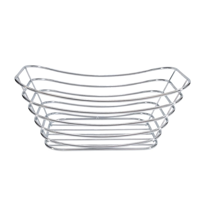 Simplify Wire Towel Basket| Dimensions: 12.1" x 7.5" x 5.1"|