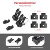 Linskip Hood Latches Aluminum Hood Catch Kit Replacement Compatible with