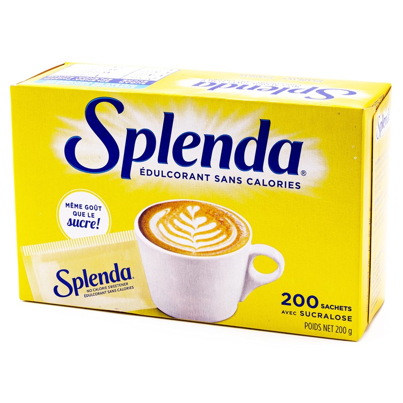 SPLENDA No Calorie Sweetener, 200 Count Packets