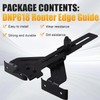 Byttlerom Router Edge Guide for Fixed Base Compact Router (DNP618),