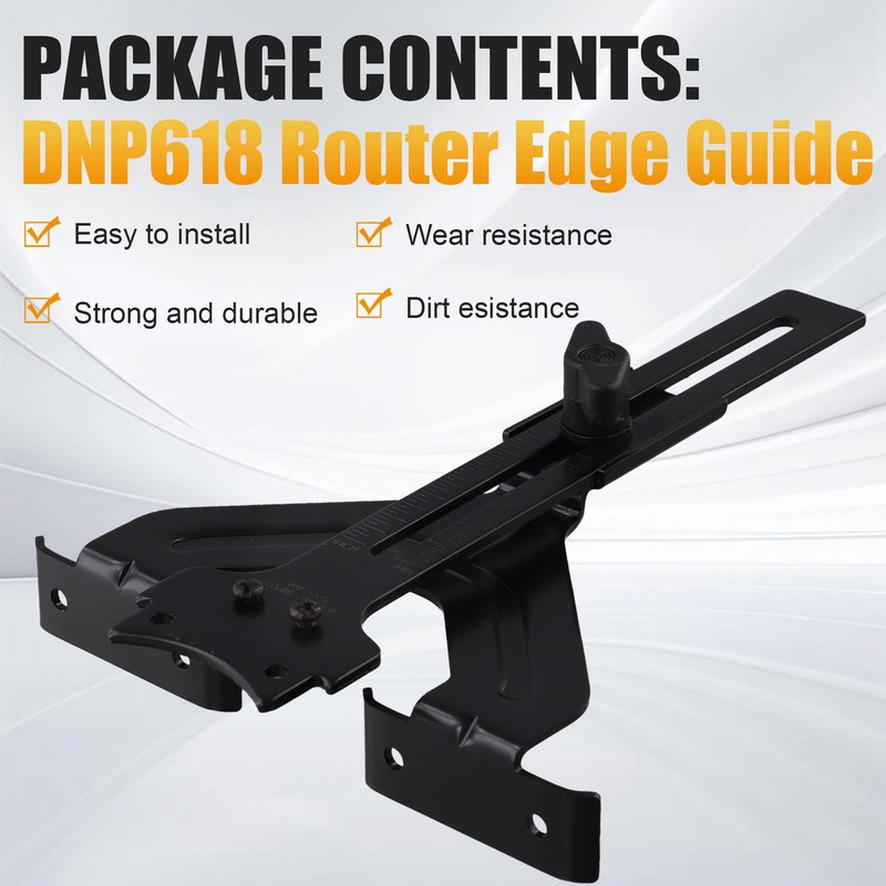 Byttlerom Router Edge Guide for Fixed Base Compact Router (DNP618),