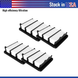 YXPCARS 4x Engine Cabin Air Filter for 2018 2019 2020 2021 2022 Honda Accord 1.5L