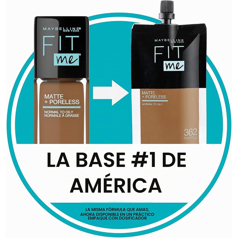 Maybelline Fit Me Matte Sun Beige 310 + Instant Age