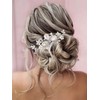 Heread Peine de novia de cristal, accesorios para el cabello