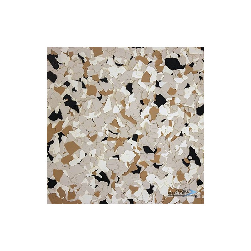 RUST BULLET Decorative Color Flakes - Desert Sand - Customize