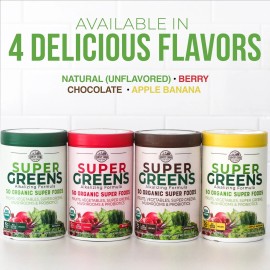 Country Farms Super Greens Drink Mix, Unflavored, 10.6 oz, 20 Servings
