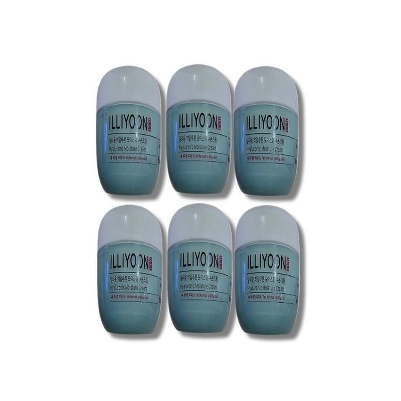 Illyyoon Illiyoon Hyaluronic Moisture Cream 100ml 6pcs / 일리윤 히알루론