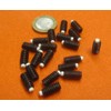 Black Oxide Steel Nylon Tip Set Screw 1/4"-20 x .500"