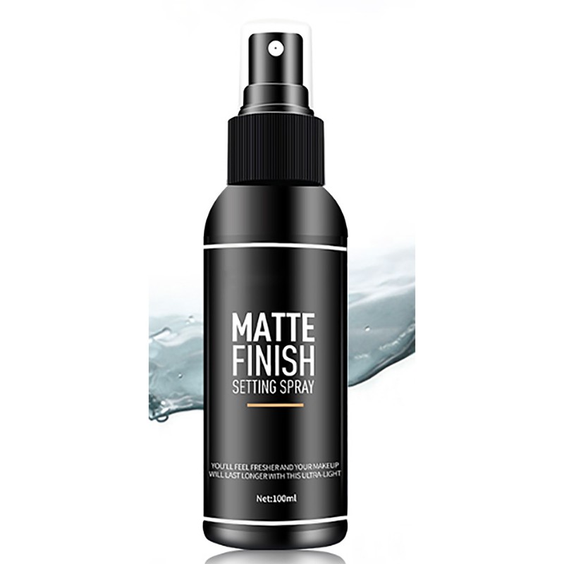 Matte Finish Makeup Spray Long Lasting Gentle Moisturizing Makeup Finish