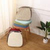 FIOVIP Chair Cushions with Removable Straps Washable, Double Non-Slip Highly