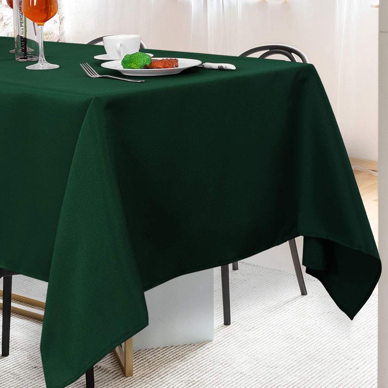 PiccoCasa Square Table Cloth 140x140 Cm/55"x55", Table Cloth Wipe Clean