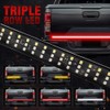 Ricoy 60inch Triple-Row 6-Function Amber Sequential Turn Signal LED Truck