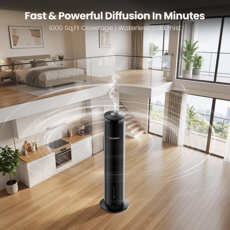 Waterless Essential Oil Diffuser for Large Room up to 1000