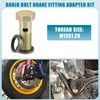 A ABSOPRO Car Turbo Brake Line Bolt Adapter M12x1.25 Thread