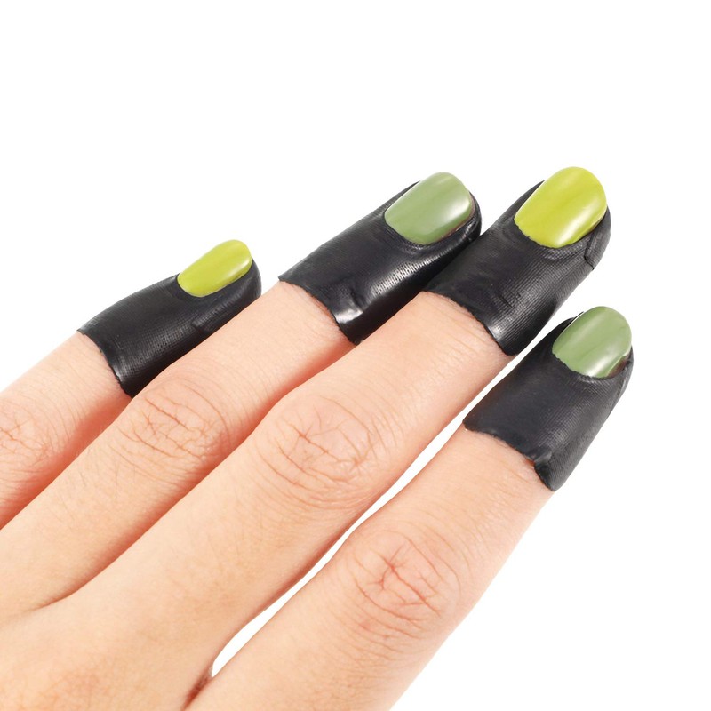 Outus 120 Pcs Nail Polish Protector for Fingers, U Shape