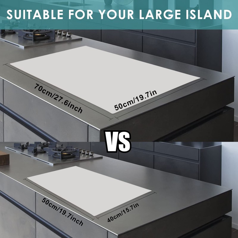 Extra Large Silicone Table Mat, Food-Grade Silicone Mat for Crafts