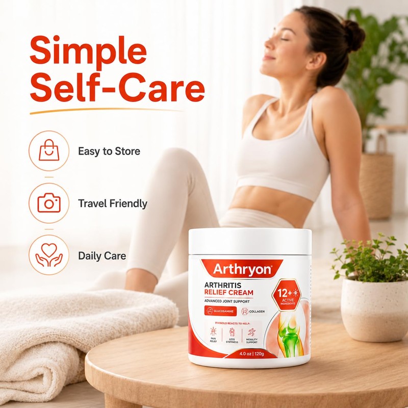 Arthryon Cream,Heat Relief Cream, 4 Oz