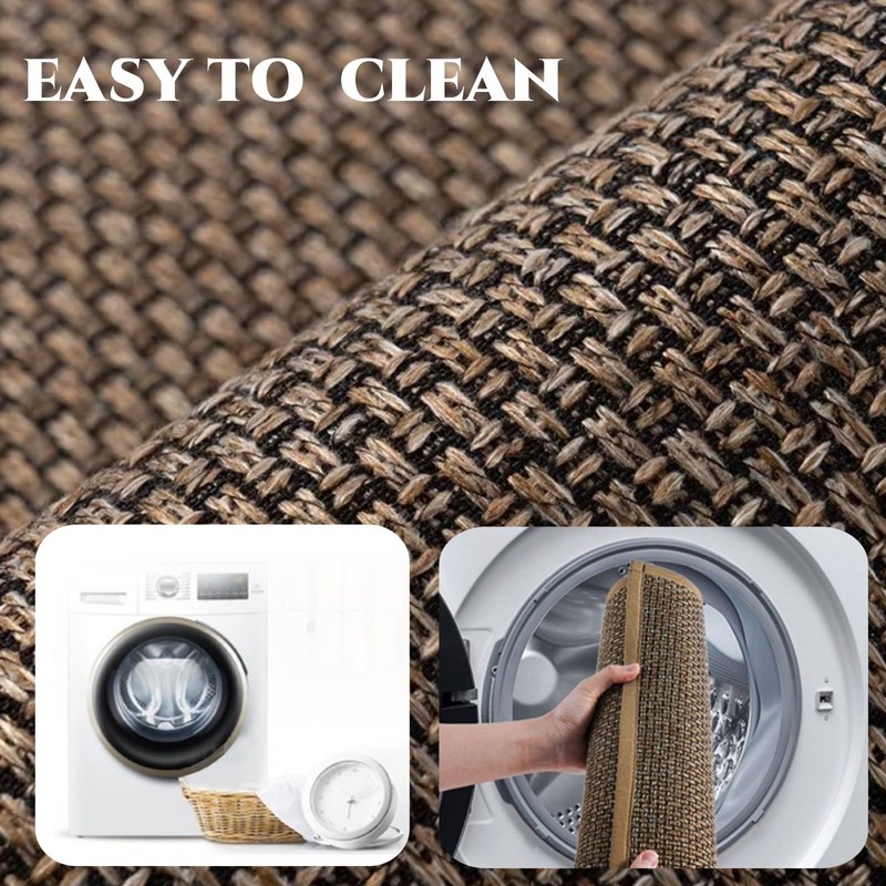 L Shape Kitchen Mat, Anti-slip Corner Kitchen Mats for Floor,