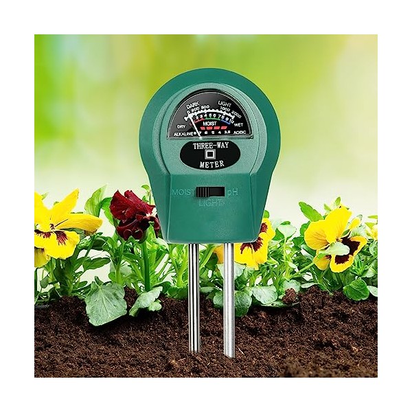 flintronic NEW 2023 * 3 in 1 Soil Tester, Ground