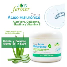 Joss Fervier Crema Ácido Hialurónico Colageno Y Elastina Jossfervier