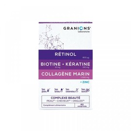 그라니온스 스킨, 헤어 앤 네일 뷰티 컴플렉스 60정 Granions Skin, Hair and Nail Beauty Complex 60 Tablets