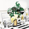 Graduation Decorations Green Black 2024 Green Graduation Party Decorations Table