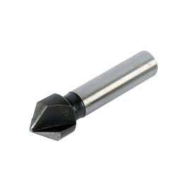 wolfcraft Conical Countersink, HSS, Ø 12 mm, Round Shank I 2505000 I For precise countersinking of drill holes for flush screw connections in metal and plastic
