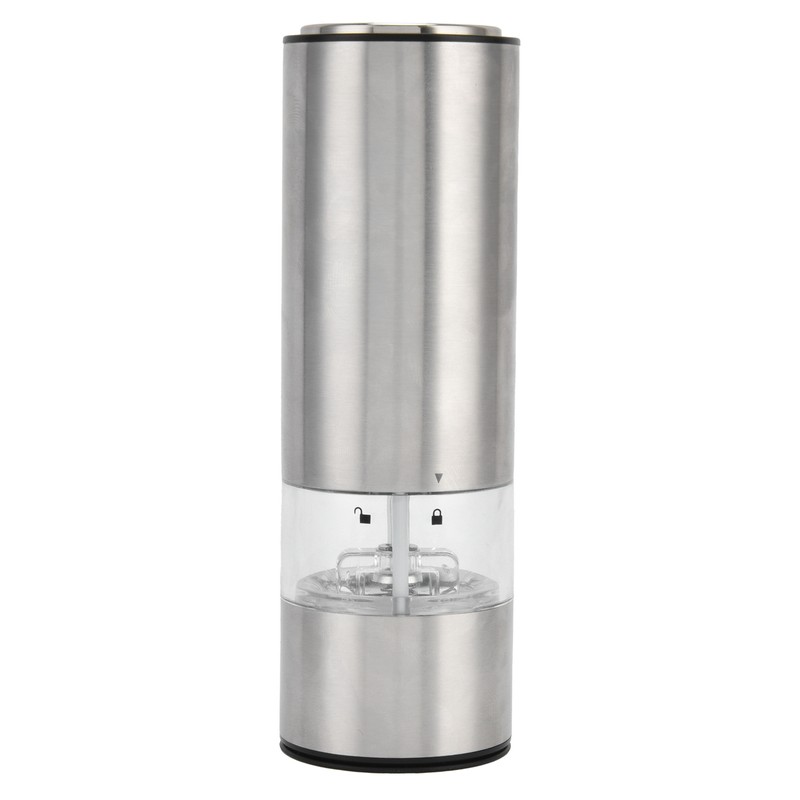 Grinder Stainless Steel Portable Electric Grinder Black Pepper Table Salt