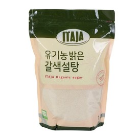 Shinsegae Agricultural Products Itaja Organic Light Brown Sugar 1kg / 이타자 유기농 밝은 갈색설탕 1kg