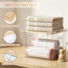 CANTAMI 2 Pack Trash Bag Dispenser with Lid, Plastic Stackable