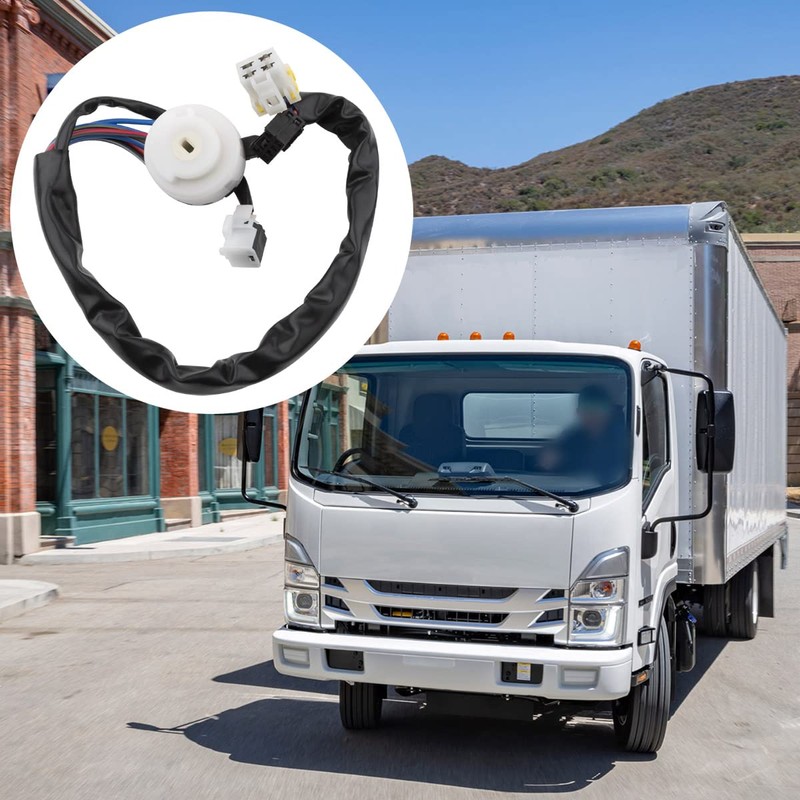 Ignition Switch Fit Isuzu NPR NPR-HD NQR NRR 4BD2 4HE1