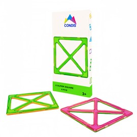 CONDIS Super Square X-shaped 6-Piece Expansion Set, The Perfect Addition Collection