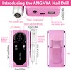 ANGNYA Nail Drill Electric File Machine Set for Gel &