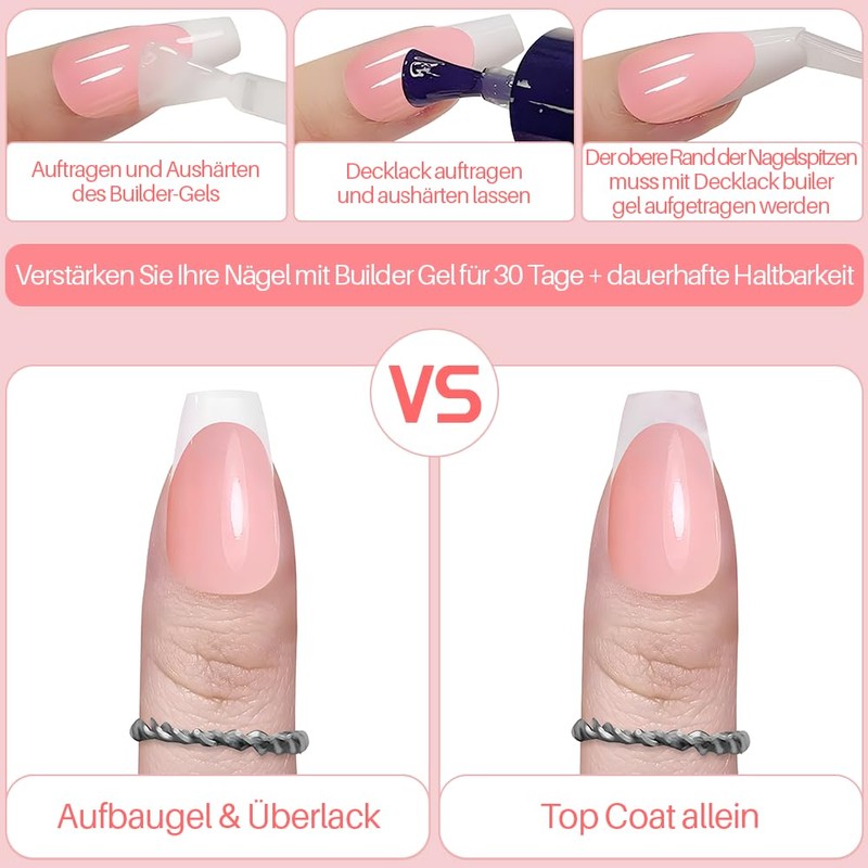 INTOBAS 160pcs Square False Nails