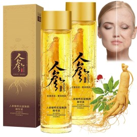Ginseng Serum 2 PC Ginseng Gold Extract Anti Ageing Essence Oil, Ginseng Anti-Wrinkle Essence
