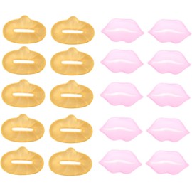 Mascarilla para Labios Hidratante Colágeno 20piezas en Gel, Exfoliante y Nutritiva para Cuidado Diario y Labios Suaves y Brillantes Estilo Aleatorio