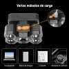 Set de 2 lámparas de cabeza recargables USB 5 LED