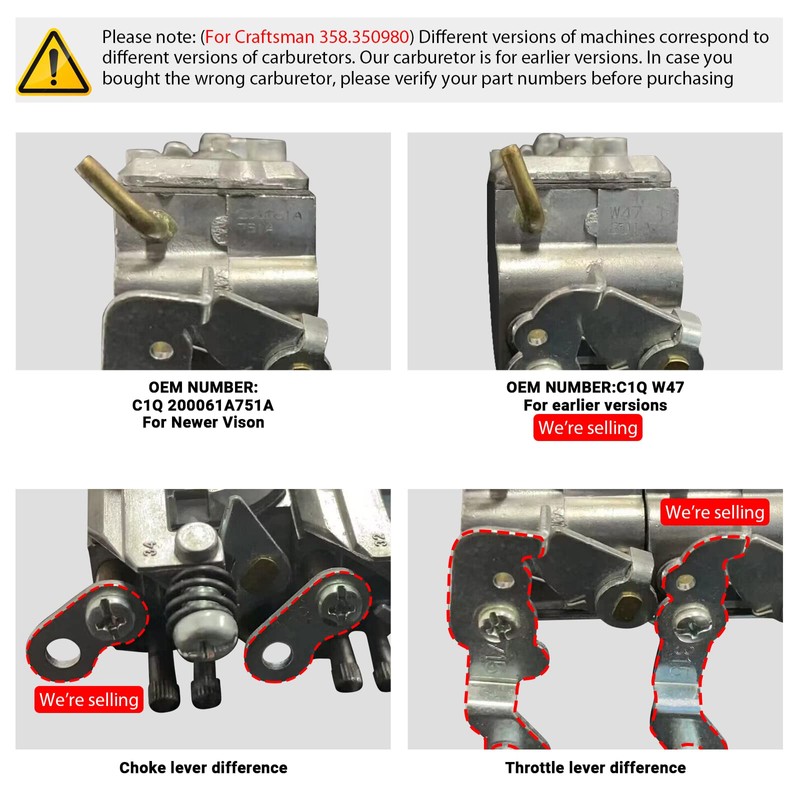 PP5020AV Carburetor 575296301 Air Filter for Poulan Pro PP5020 Chainsaw