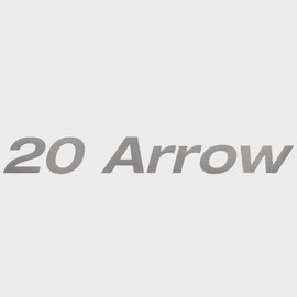 Crestliner Boat Decal 2281092 | 2000 Arrow Silver Sticker
