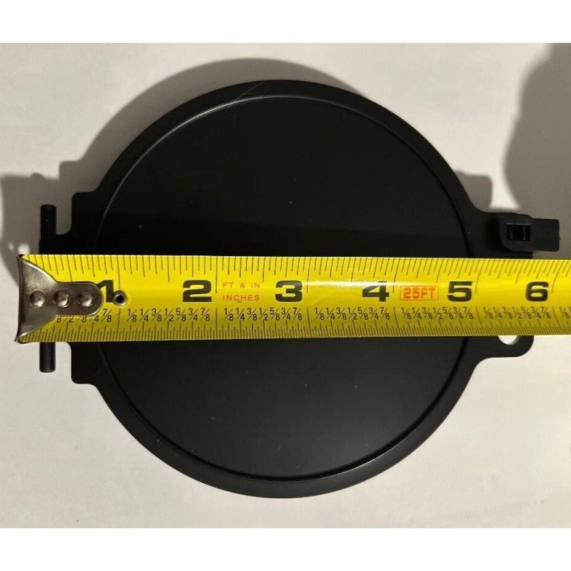 D&W RV Black Replacement Hatch ONLY D&W Super Tube &