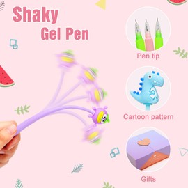 SKAMORI 30 Piece Gel Pen Set, Party Bags Children's Birthday Party 5 6 7 8 9 10 Years, Kawaii Gel Pens Animals, Give Aways Children's Birthday Party & Small Gifts for Children