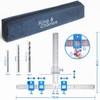 King&Charles Cabinet Hardware Jig, Metal Cabinet Handle Jig with Point