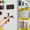 Universal Control Cabinet Key Multifunctional Cross Key for Plumbers Electricians