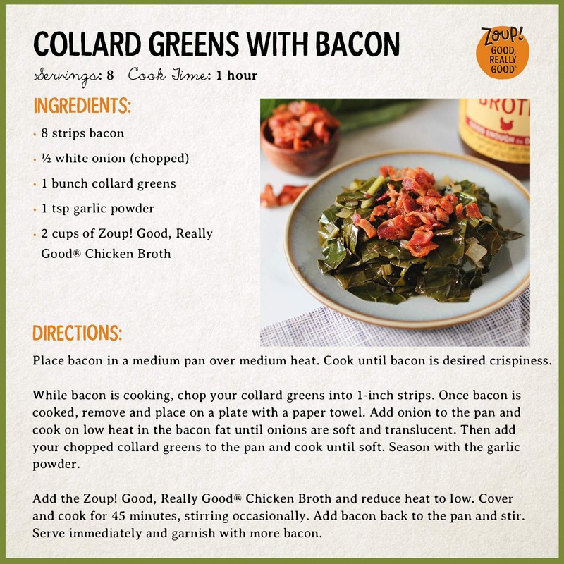 Zoup! Chicken Bone Broth - Fat Free Chicken Broth, 6-pack