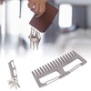 AMONIDA Titanium Comb Key Buckle, Alloy TC4 Fixed Mini Portable