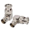 leeyovk BNC Connector BNC Male to BNC Female Right Angle