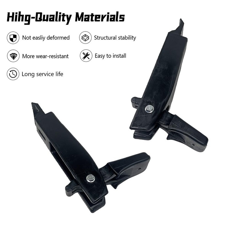 QIEFOAD 3544924C1 Hood Latch 2PC Fit for International Prostar DuraStar