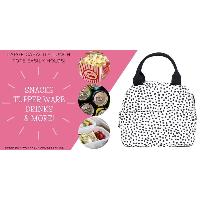 Steel Mill & Co Insulated Lunch Bag, Large Capacity Lunch